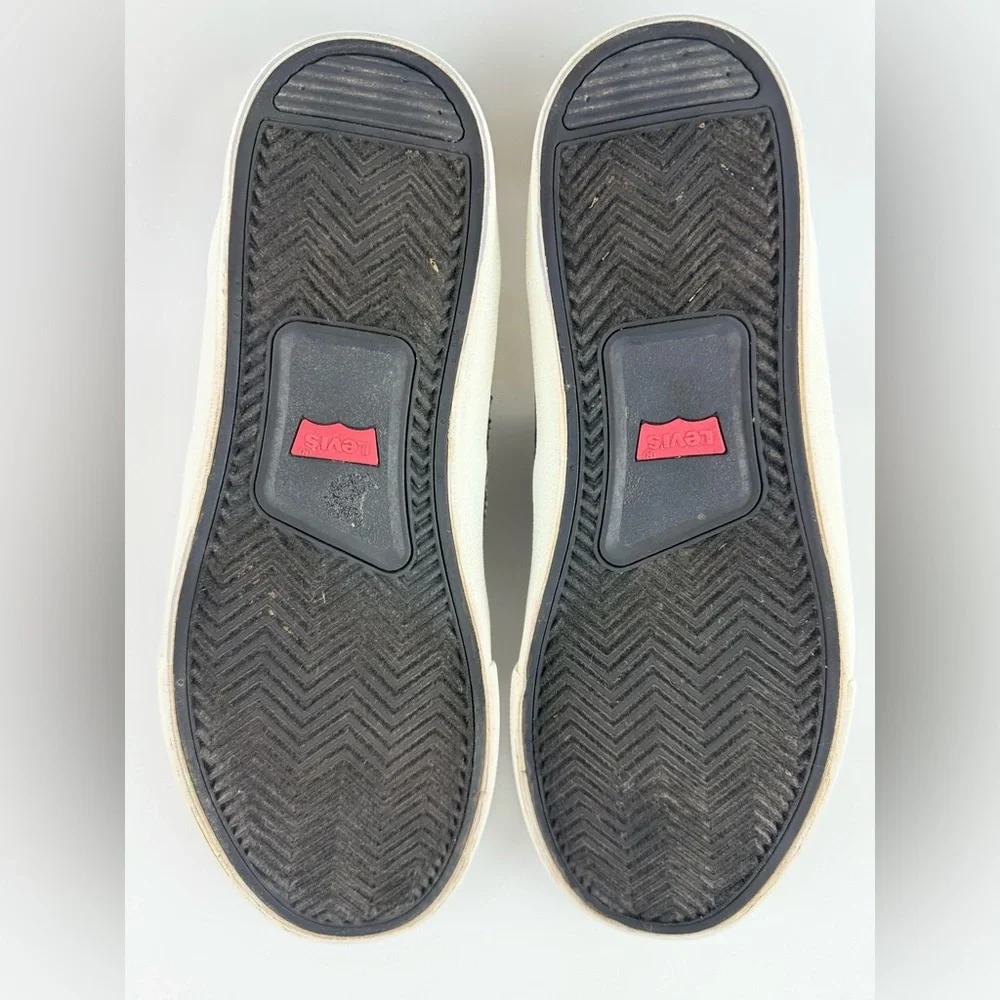 Levi's 501Canvas Sneakers, Black Casual Low, Men's Size US 8.5 - Picture 10 of 13